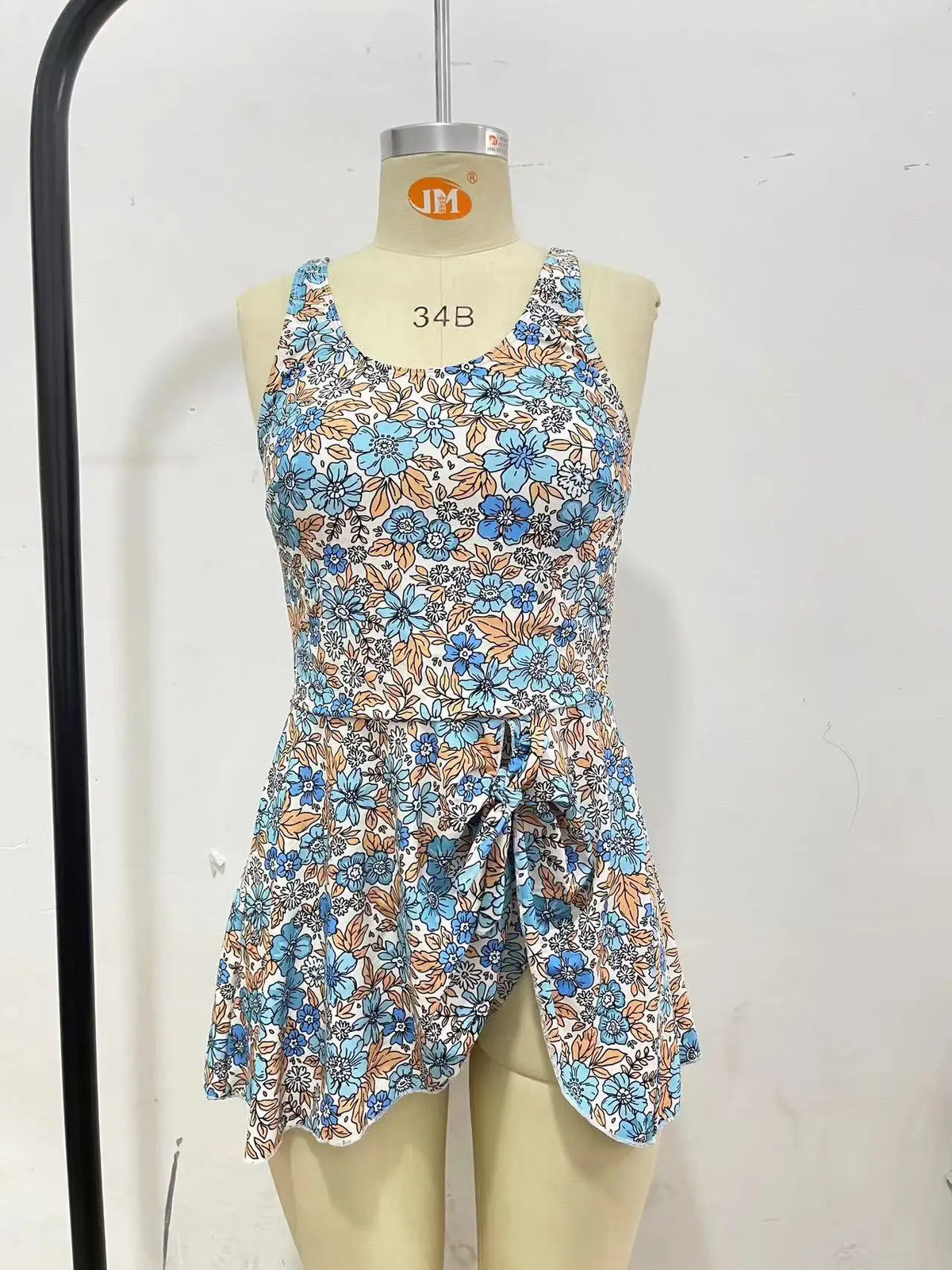 Women's One Piece Swim Romper Built-in Bra Adjustable Wide Straps Swimsuit Summer Full Coverage Comfy Bikinis Set Swimwears